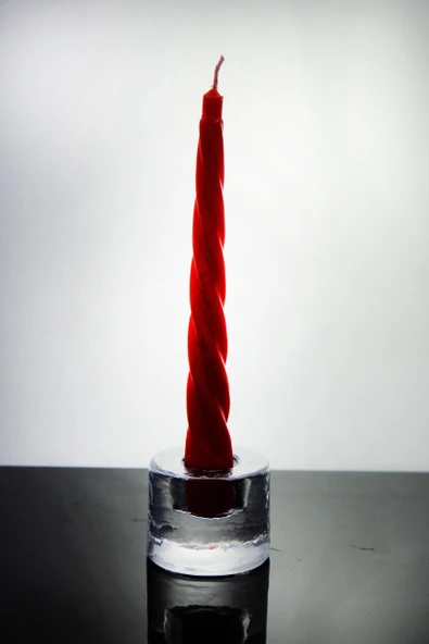 Paşabahçe Kristal El İmalatı Mini Yuvarlak Mumluk 25142 (mum dahil değildir) ürün görseli 1