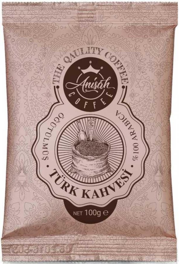 ANİŞAH ÖĞÜTÜLMÜŞ TÜRK KAHVESİ 100 GR
