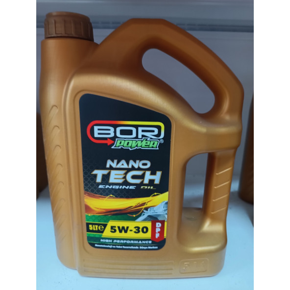 BOR POWER 5W-30 5 lt BOR KATKILI MOTOR YAĞI - PttAVM