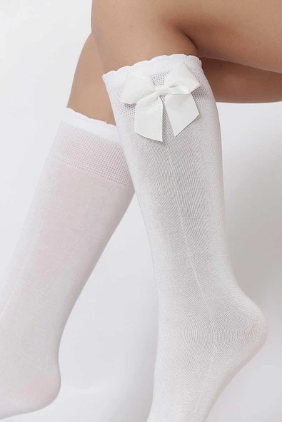 Soft Aksesuarlı Çocuk Dizaltı Çorap - 2