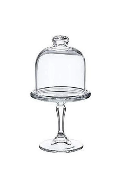 Paşabahçe 96456 Mini Patisserie Ayaklı Fanus - Resim 2