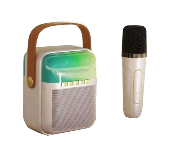 Concord S885 Rgb Ledli Karaoke Mikrofonlu Bluetooth Hoparlör