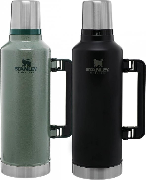 Stanley Klasik Vakumlu Çelik Termos, 2.3 L, Siyah - 4