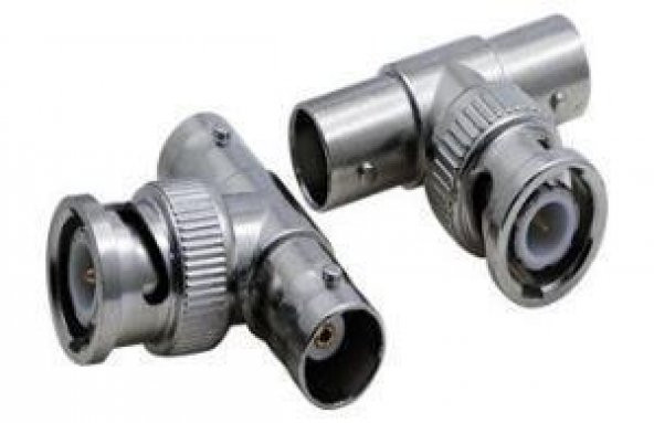 BNC 1 Erkek - 2 Dişi T Aparat ürün görseli