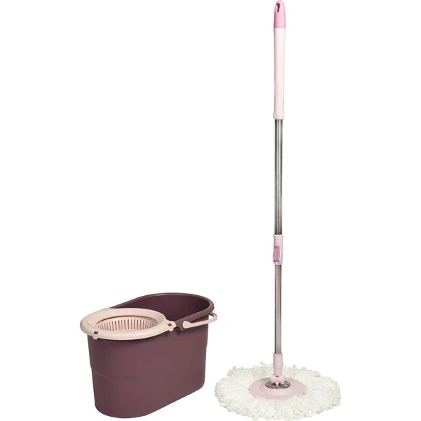 Motek Ultra Mop Set Pratik Temizlik Seti Mürdüm-Şampanya - 2