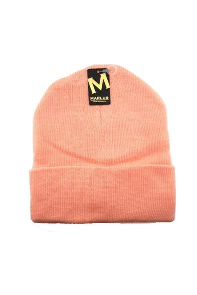 Katlamalı Renkli Bere Basic Düzrenk Bere  Kırmızı Battal Standart - Resim 7