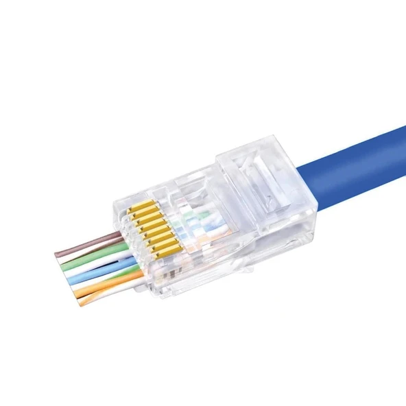 Ez Rj45 Soket Cat6 (100 Adet) Hadron Hdx-5030 - 2