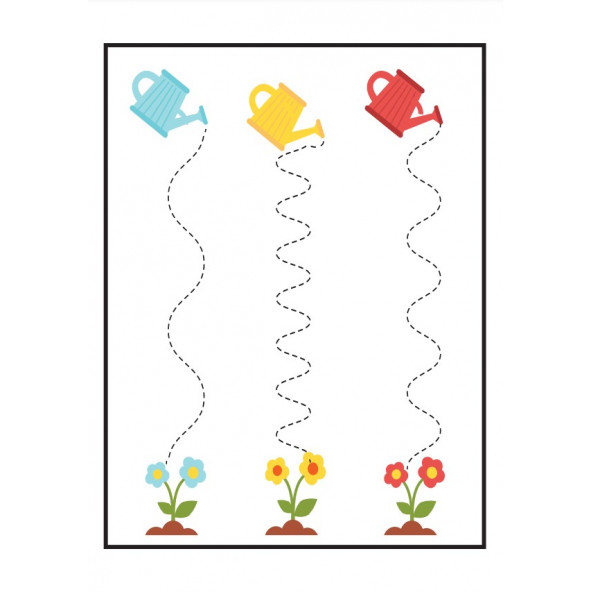 Çocukları Okula Hazırlayan YAZ-SİL Eğitim Seti - Resim 7