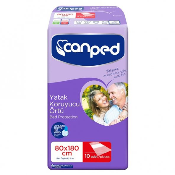 Canped Yatak Örtüsü 10'Lu 80x180CM - 1