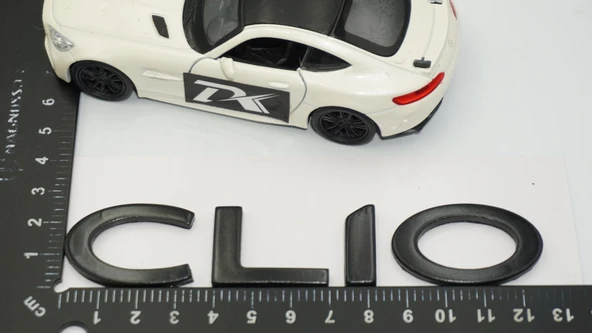 DK Tuning Clio 5 Bagaj Siyah ABS Yazı Logo Amblem Renault İle Uyumlu - 2