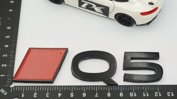 DK Tuning Q5 e-tron Bagaj Siyah 3M Yazı Logo Audi İle Uyumlu - 2