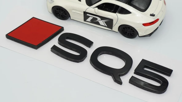 DK Tuning SQ5 e-tron Bagaj Siyah 3M Yazı Logo Audi İle Uyumlu - 4