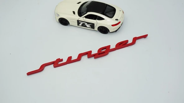 DK Tuning Stinger Kırmızı Bagaj Logo Arma Kia İle Uyumlu ürün görseli