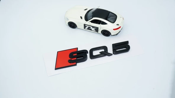 DK Tuning SQ5 Siyah ABS 3M 3D Bagaj Logo Audi İle Uyumlu - 3