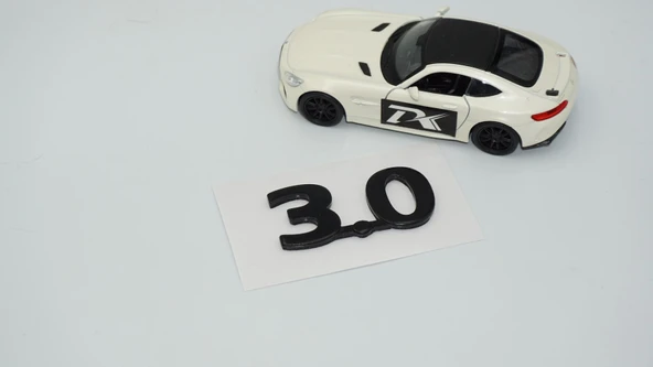 DK Tuning 3.0 Bagaj Siyah Yazı Logo 2001 2010 Jaguar İle Uyumlu - Resim 3