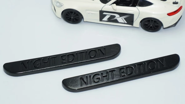 DK Tuning Night Edition Çamurluk Yanı Logo Arma Seti Benz İle Uyumlu - Resim 4