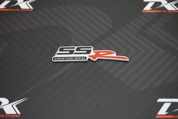 Chevrolet SSR Cruze Roadstar Captiva Malibu Onix Lacetti Bagaj Krom Metal Logo - Resim 3