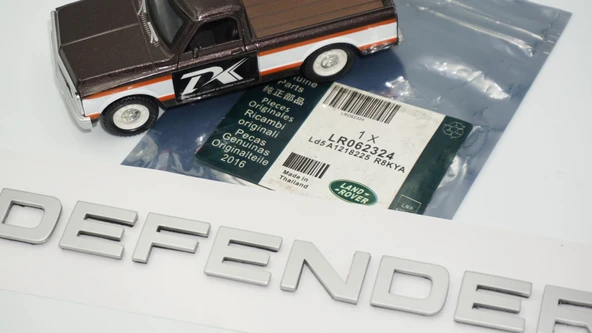 DK Tuning Land Rover Defender L663 Gri Bagaj Yazı Logo Arma - Resim 6