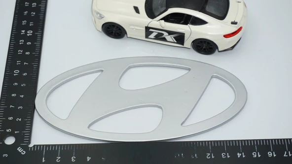 DK Tuning Elantra i20 i30 ioniq 5 Bagaj Gri Logo Hyundai İle Uyumlu - 2