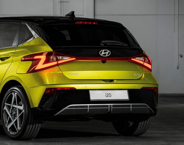 DK Tuning Elantra i20 i30 ioniq 5 Bagaj Gri Logo Hyundai İle Uyumlu - 3