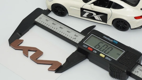 DK Tuning Direksiyon Bronz Logo Amblem Arma Kia ile Uyumlu