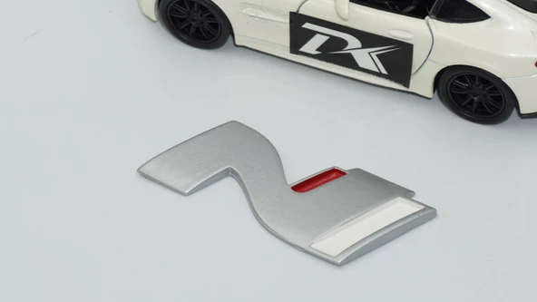 DK Tuning Hyundai N Line Bagaj 3M 3D Gri Beyaz Logo Amblem Rozet - 5
