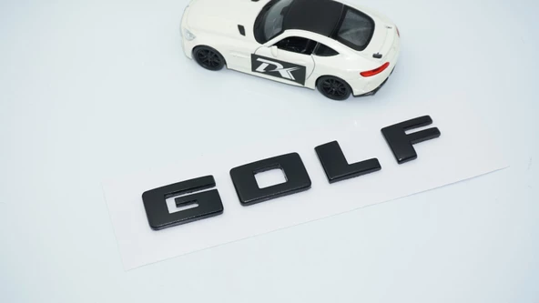 DK Tuning Golf Bagaj Siyah Yazı Volkswagen İle Uyumlu - 3