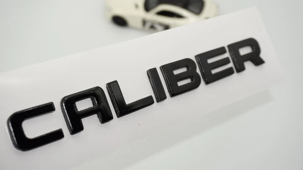 DK Tuning Caliber Bagaj Siyah ABS Yazı Logo Amblem Dodge İle Uyumlu