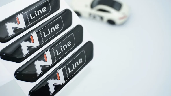 DK Tuning Hyundai N Line Logo Kapı Kenarı Koruma Damla Desen Arma ürün görseli