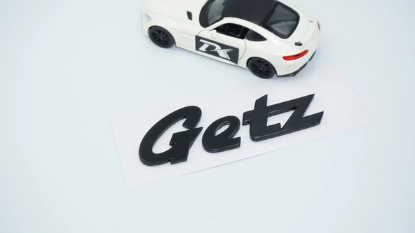 DK Tuning Getz Bagaj 3M 3D Siyah ABS Yazı Logo Hyundai İle Uyumlu - 2