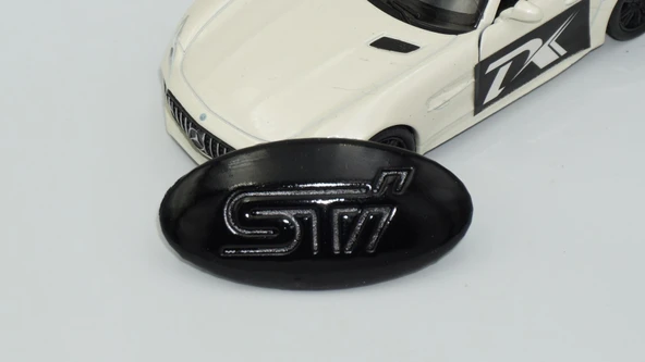 DK Tuning STi Direksiyon Siyah Logo Arma Subaru İle Uyumlu - Resim 4