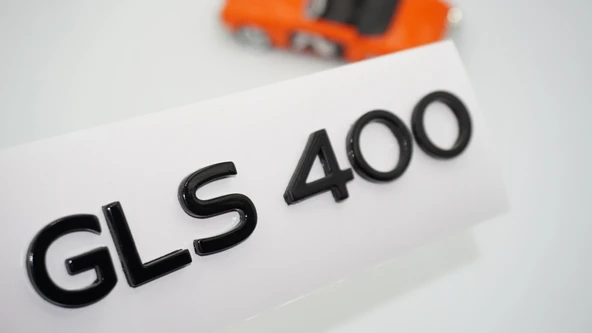 DK Tuning GLS 400 Maybach Bagaj Siyah ABS Yazı Logo Arma ürün görseli