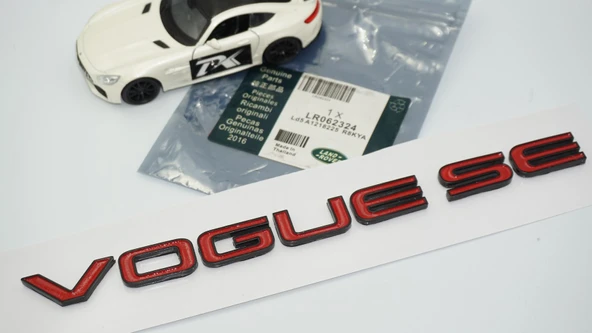 DK Tuning Range Rover Vogue SE Kırmızı Siyah Bagaj Yazı Logo Amblem - 5
