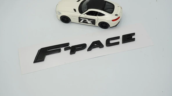 DK Tuning F-Pace 3M Siyah ABS Bagaj Yazı Logo Jaguar İle Uyumlu - 4