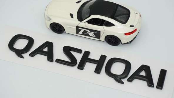 DK Tuning Qashqai J10 Siyah ABS Bagaj Yazı Logo Nissan İle Uyumlu - 4