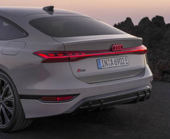 DK Tuning A6 Yeni Nesil Siyah ABS 3M 3D Bagaj Logo Audi İle Uyumlu - 3