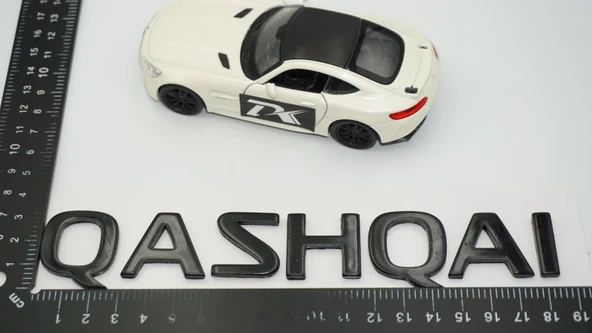 DK Tuning Qashqai J10 Siyah ABS Bagaj Yazı Logo Nissan İle Uyumlu - 2