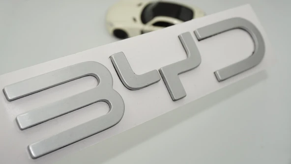 DK Tuning Byd Ön Kaput Gri ABS 21 cm Bagaj Yazı Logo Arma