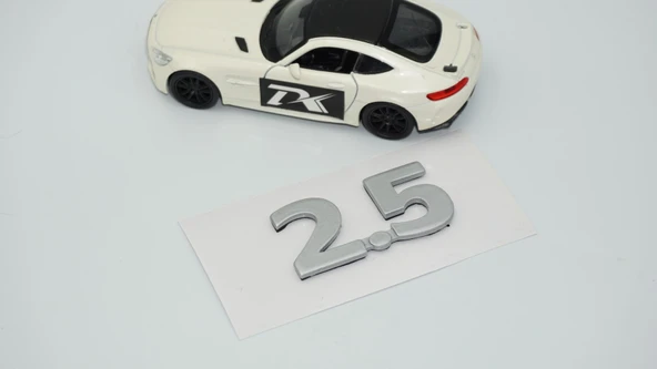 DK Tuning 2.5 Gri ABS Bagaj Yazı Logo Arma Jaguar İle Uyumlu - Resim 3