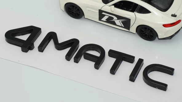 DK Tuning 4 Matic Bagaj Siyah Renk Yeni Yazı Logo Benz İle Uyumlu - Resim 5