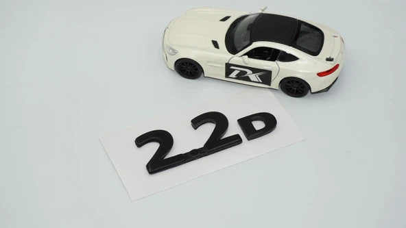 DK Tuning 2.2D Siyah ABS Bagaj Yazı Logo Arma Jaguar İle Uyumlu - 3