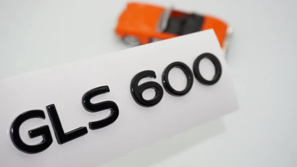 DK Tuning GLS600 Maybach Bagaj Siyah ABS Yazı Logo Arma ürün görseli 1