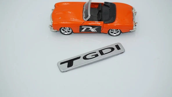 DK Tuning Kia TGDi 3M Gri Siyah Bagaj Logo Arma Amblem ürün görseli