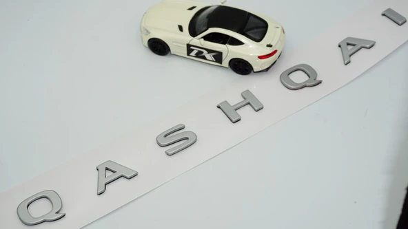 DK Tuning Qashqai J11 Gri ABS Bagaj Yazı Logo Nissan İle Uyumlu - Resim 3