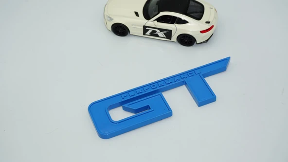 DK Tuning Mustang GT Performance Mavi Logo Arma Ford İle Uyumlu - 4