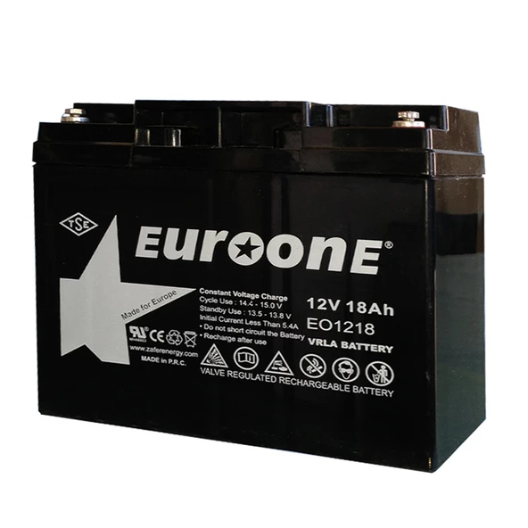 Ayt Euroone EO1218 12 Volt 18 Amper Bakımsız Kuru AGM Akü