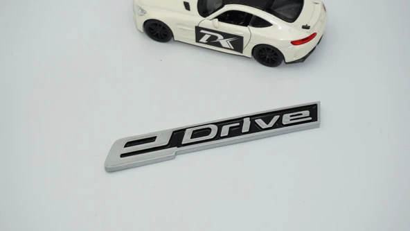 DK Tuning eDrive Bagaj Gri Siyah Yeni Nesil Yazı Logo Bmw İle Uyumlu - 3