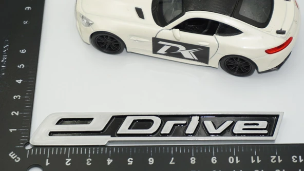 DK Tuning eDrive Bagaj Gri Siyah Yeni Nesil Yazı Logo Bmw İle Uyumlu - 2