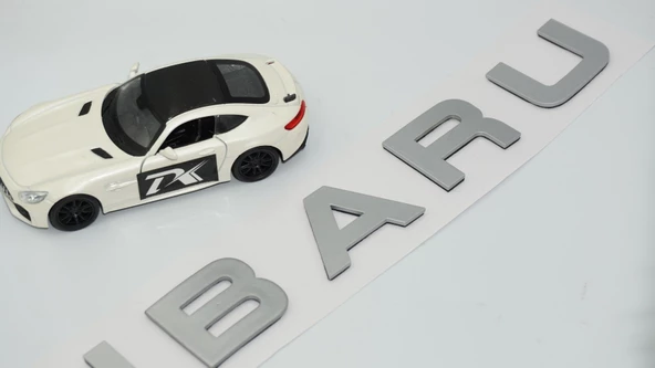 DK Tuning Subaru İmpreza Forester Bagaj Gri ABS 3M 3D Yazı Logo - 5