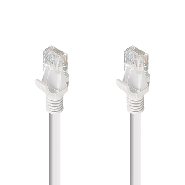Ayt 25 Metre Cat5 Ethernet Kablo Gri Network İnternet Kablosu Soketli Hazır Kablo - 2